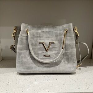 Vera Pelle V Italia Leather Handbag
